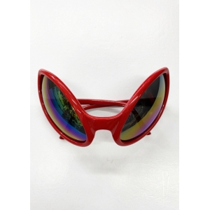 Red Alien Novelty Sunglasses